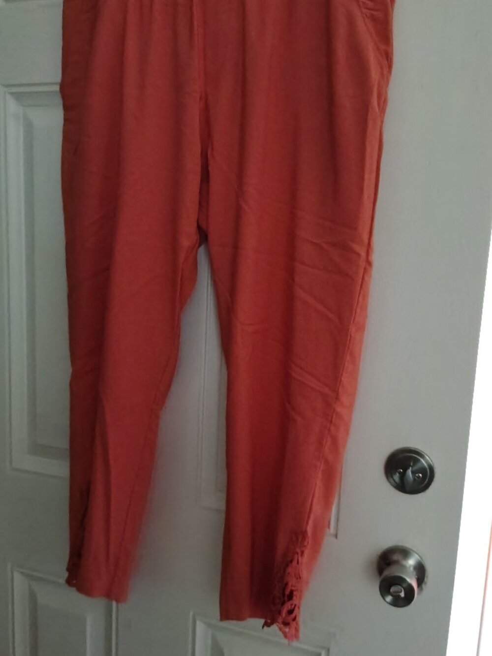 Women's Dress Pants W/Crochet Detail on Leg